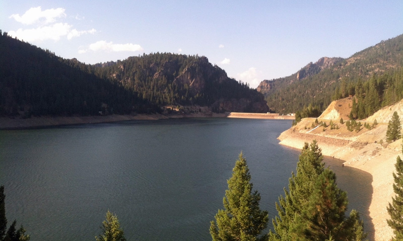 Painted Rocks Reservoir Montana
