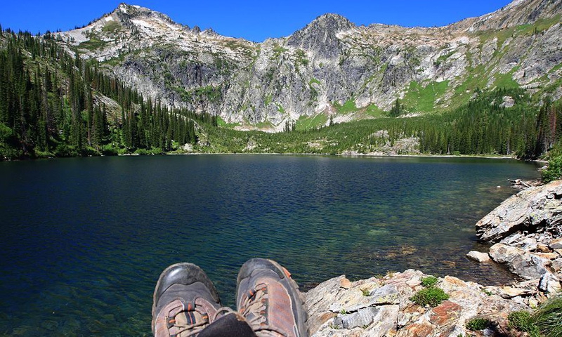 North Kootenai Lake in the Bitterroot National Forest